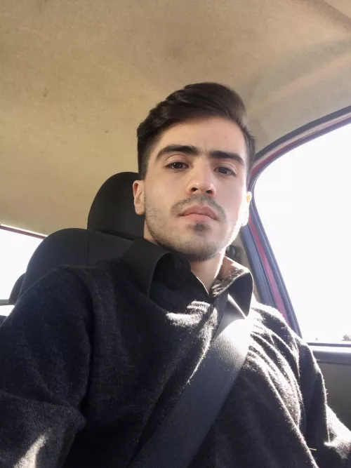 here, stuck in traffic. what about you?