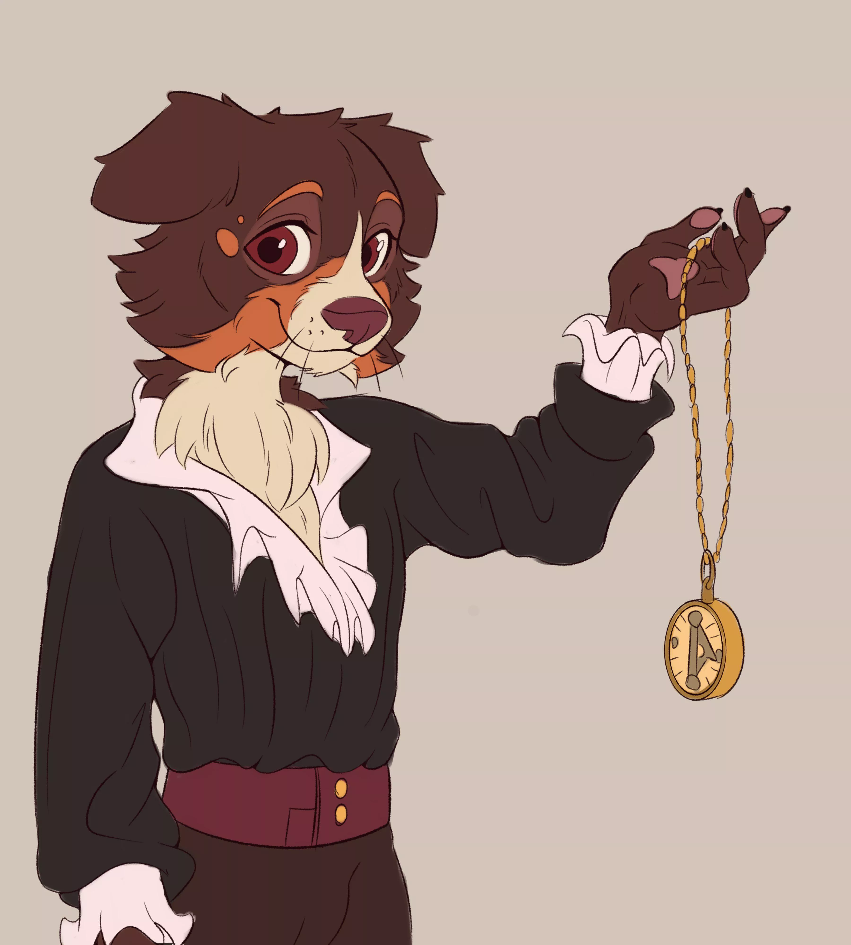 He’s a good boy ~ Art by me 🍪