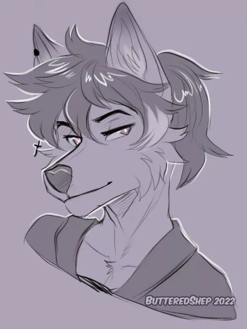 He’s a sly Fox (🎨: butteredshep) (twt)