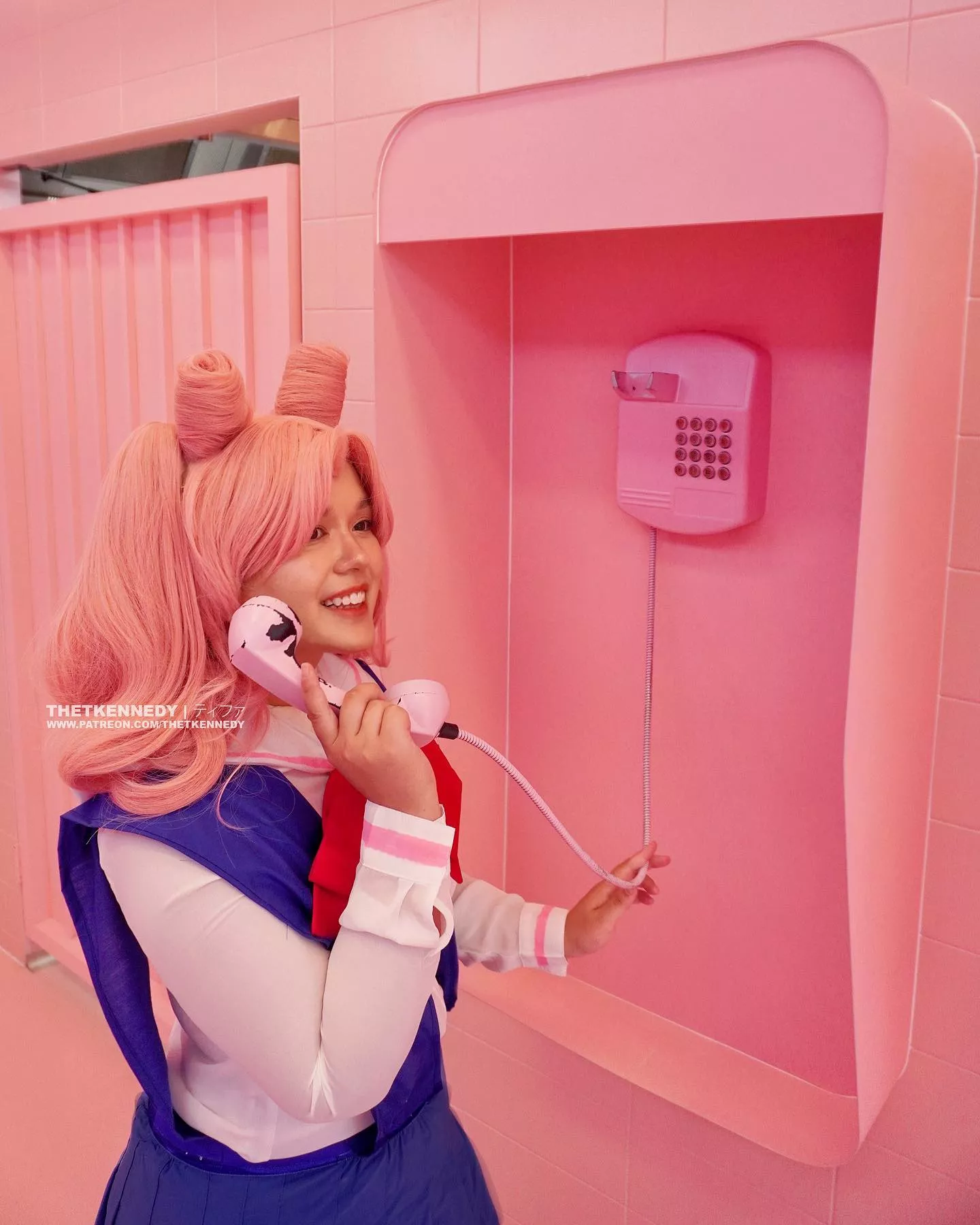 Hey Sailor Moon! It's me! Sailor Chibiusa [self]