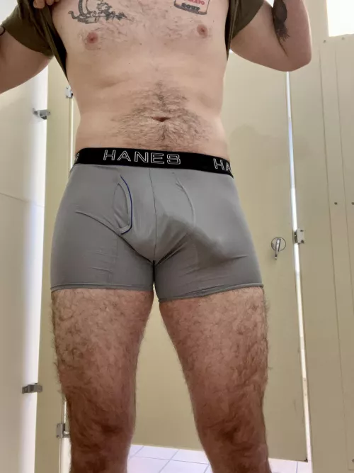 Hiding this in my boxers