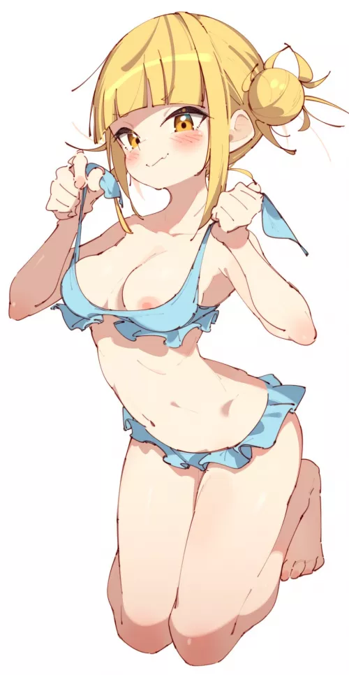 Himiko Toga is super cute (rasusurasu) [my hero academia]