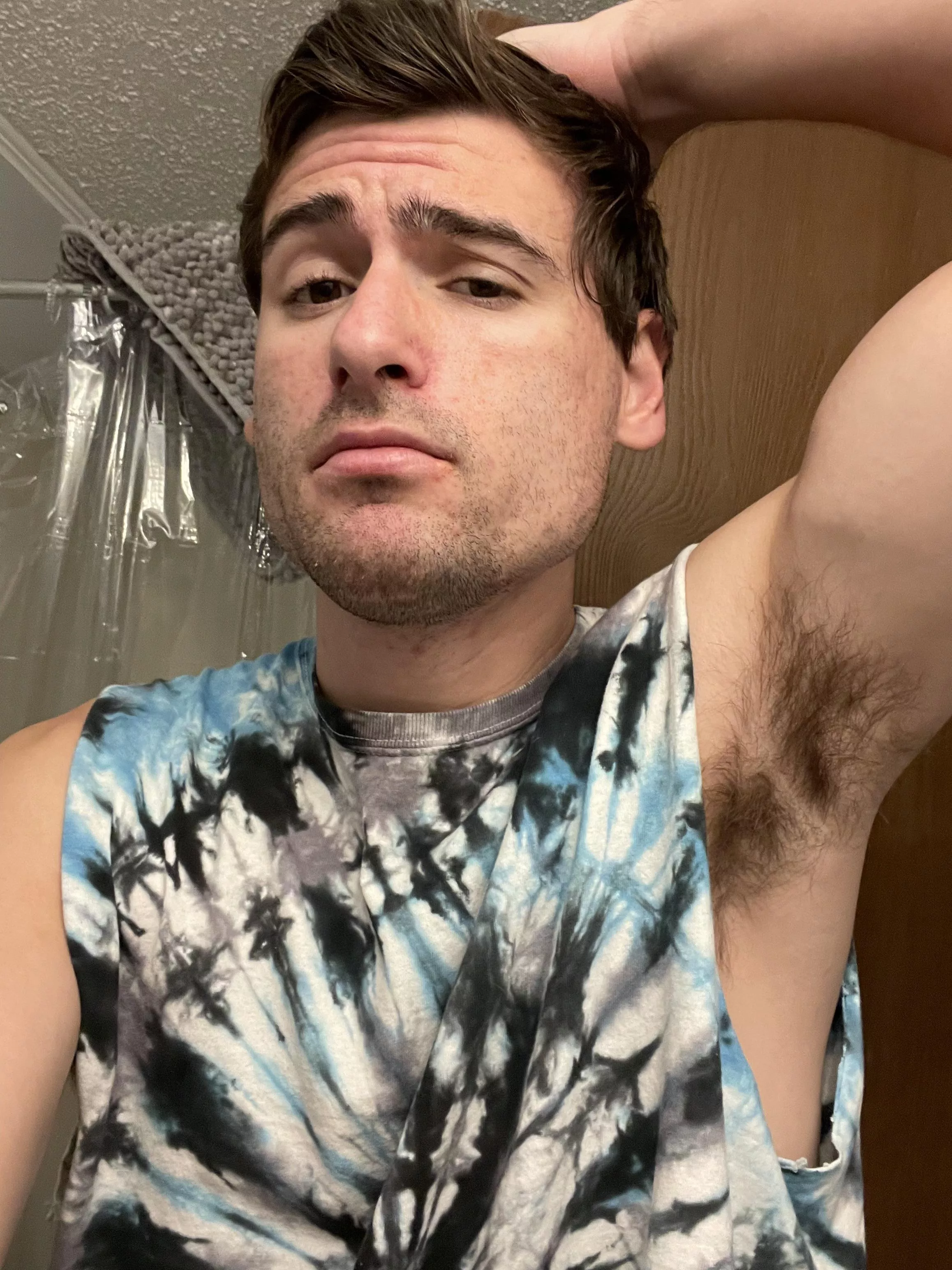 His Bathroom selfie