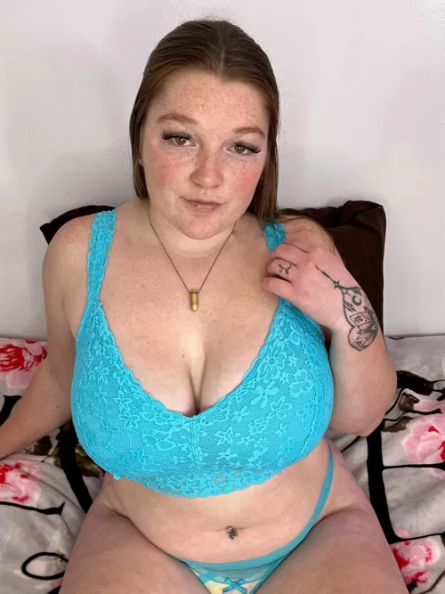 Hope you like freckled huge boobs😉