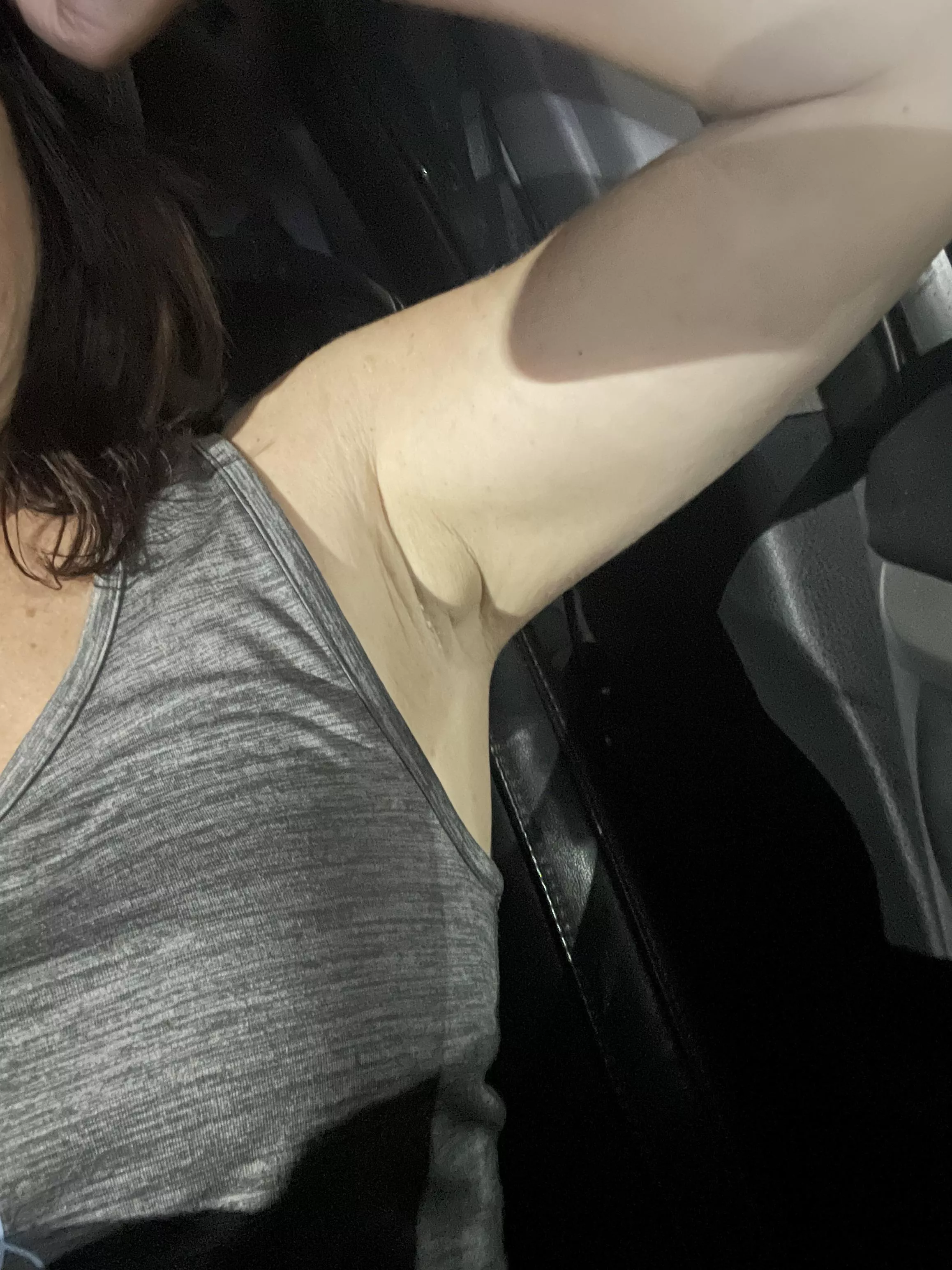 Hot and sweaty after a long day!