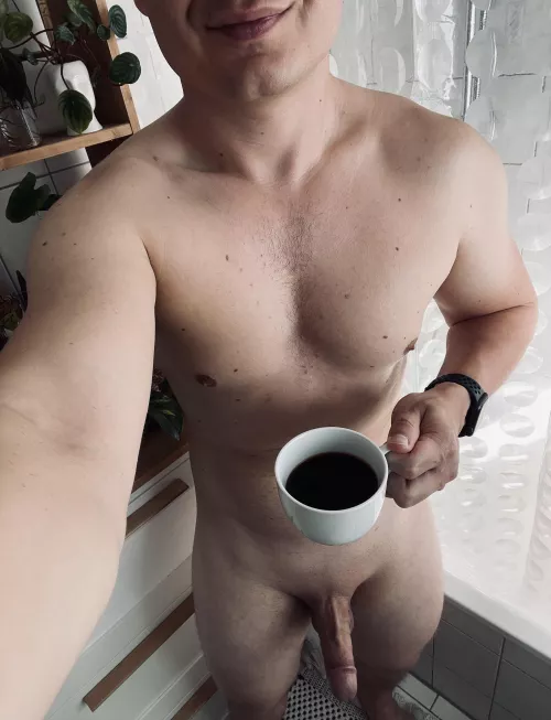 How about a cup of coffee before we’re having fun? [m] 😏😇