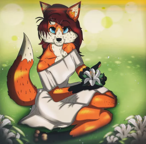 How Cute! (Art by me: 0l-Fox-l0)