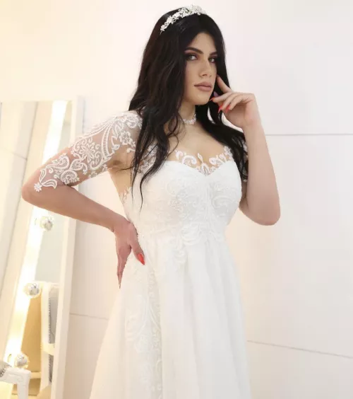 How do I look as a bride?
