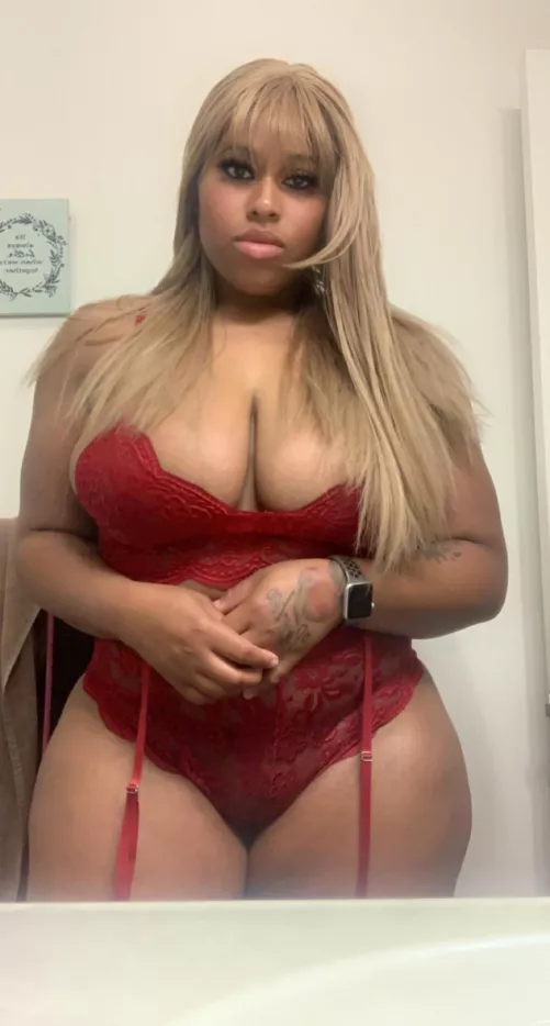 How does red lingerie look on me?