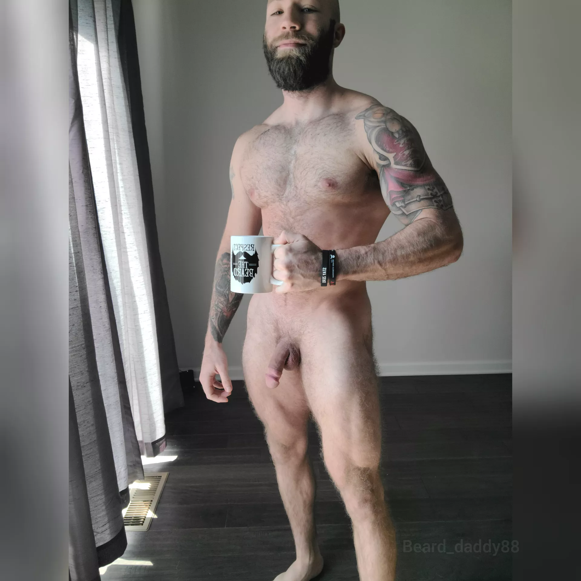How I enjoyed my coffee this morning