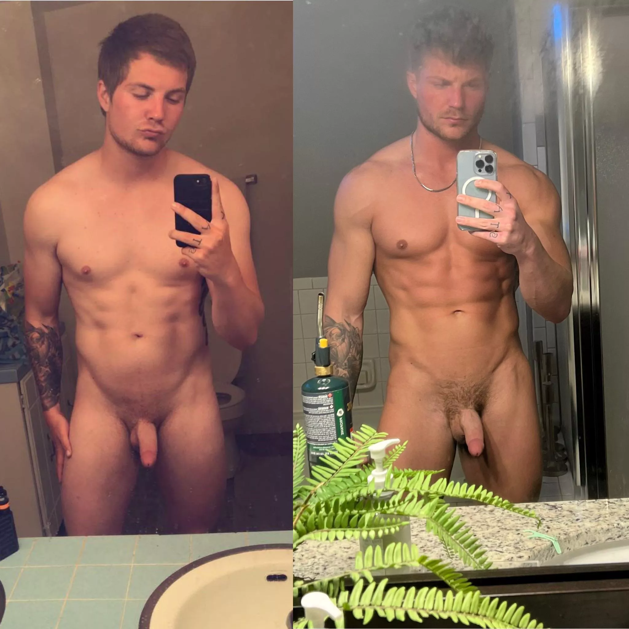 How’s this for a transformation photo?