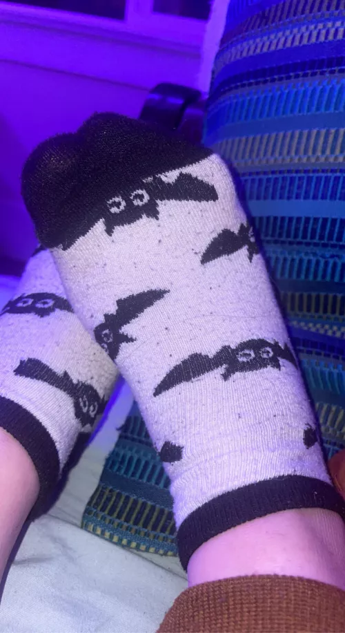 I bet my bat socks make you weak!