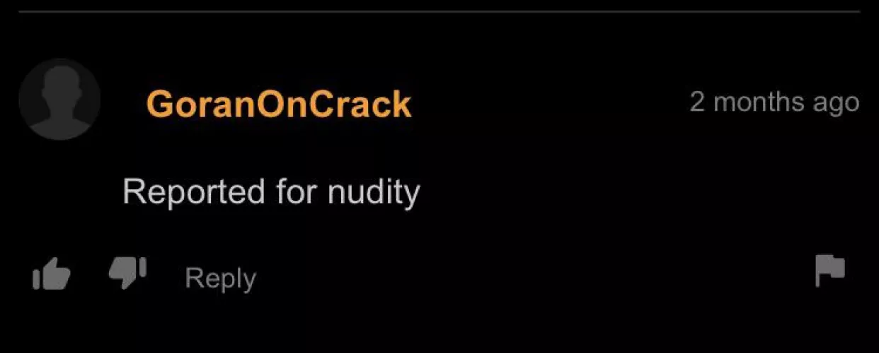 I can’t believe there was nudity