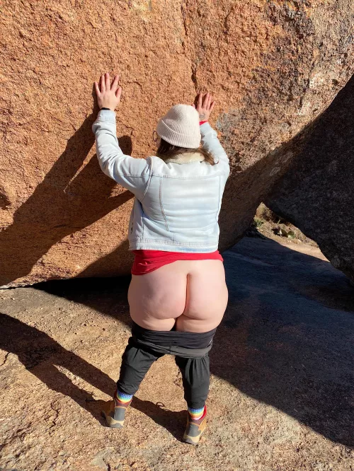 i can’t even go an entire hike without needing to be fucked 🙈💦