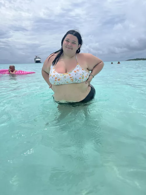 i can’t tell what looked better me or the water 😍