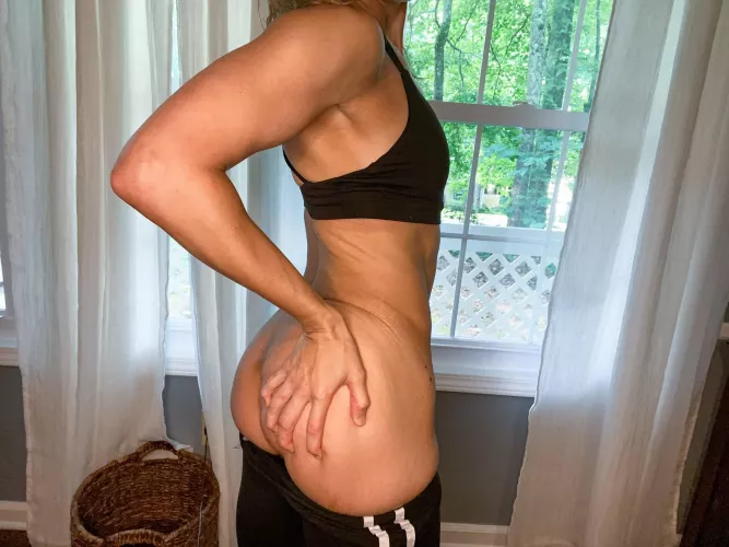 I can't wait to get out of my workout clothes...