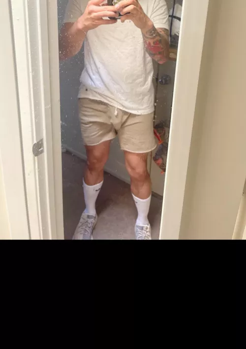 I can’t wear these shorts @ the gym