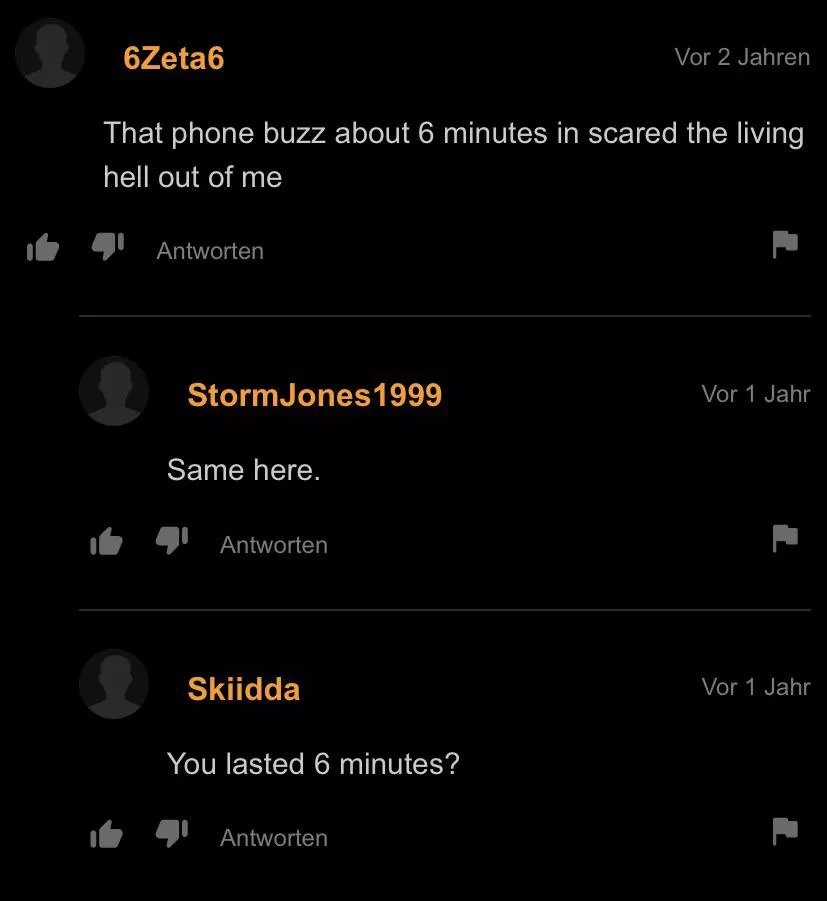 I didn‘t