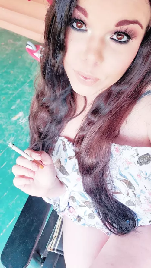 I do sell smoking videos and pics (don't have OF so its not one of those posts). I'd love to post here often. DMs are open loves ❤🚬