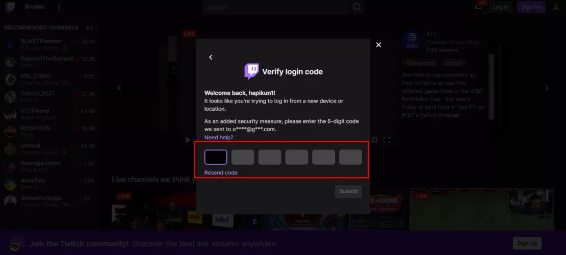 I don't know the email. How can I get the code with phone number ? If not how can I fix it?