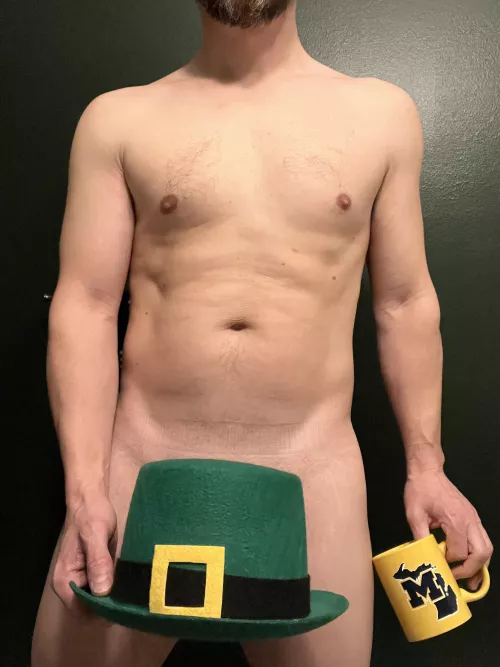 I don’t wear green very often. Does this count?