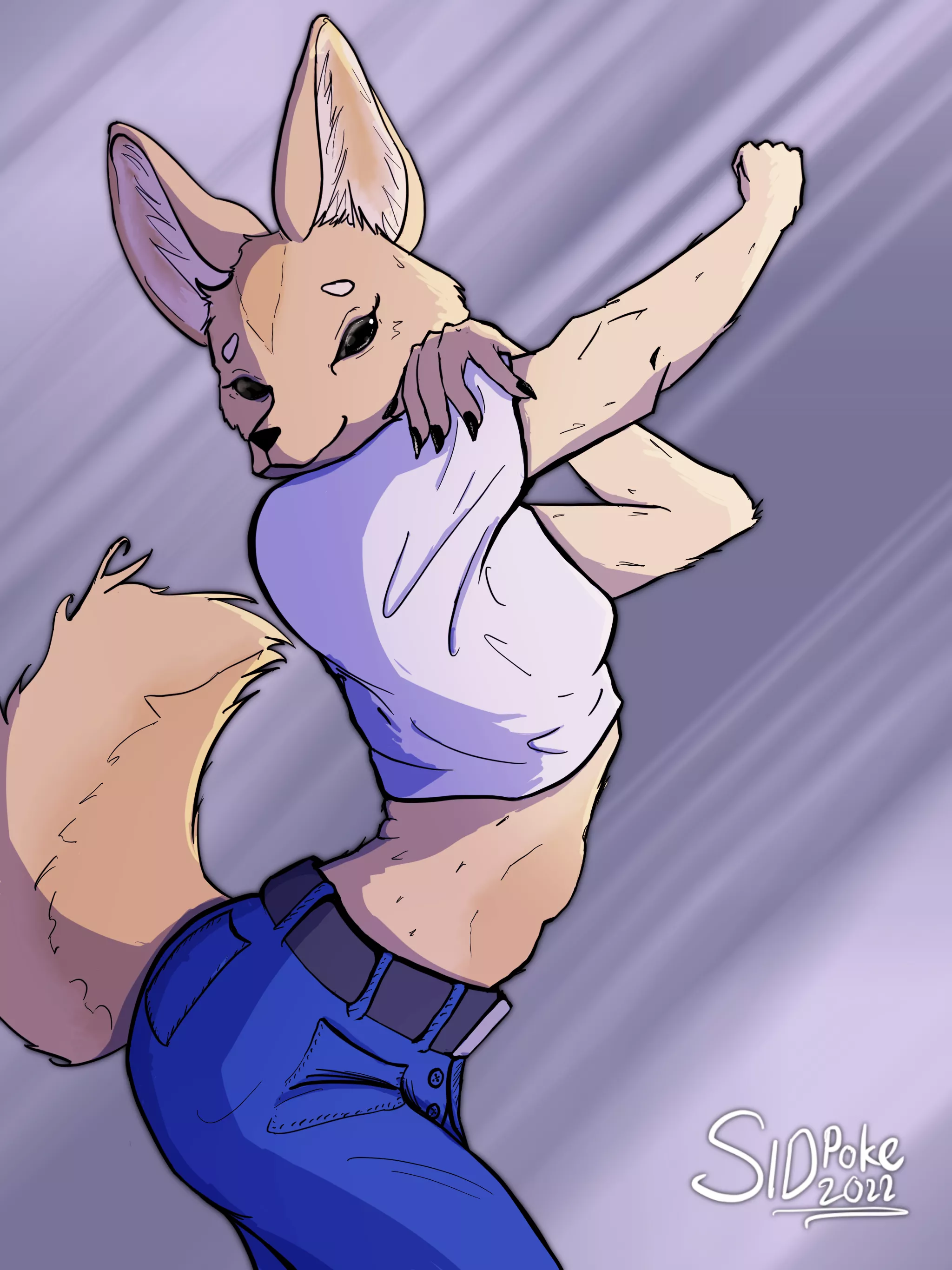 I drew Fenneko! [@sidpokeOfficial]