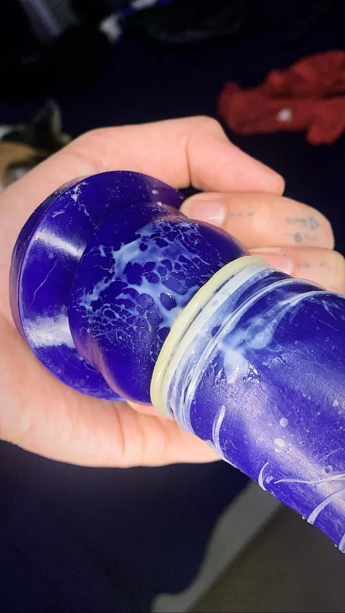 I enjoyed so much this toy today… 🥵