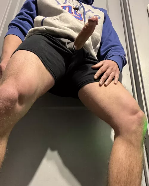 I finally figured out what the hole in your boxers was for 😏