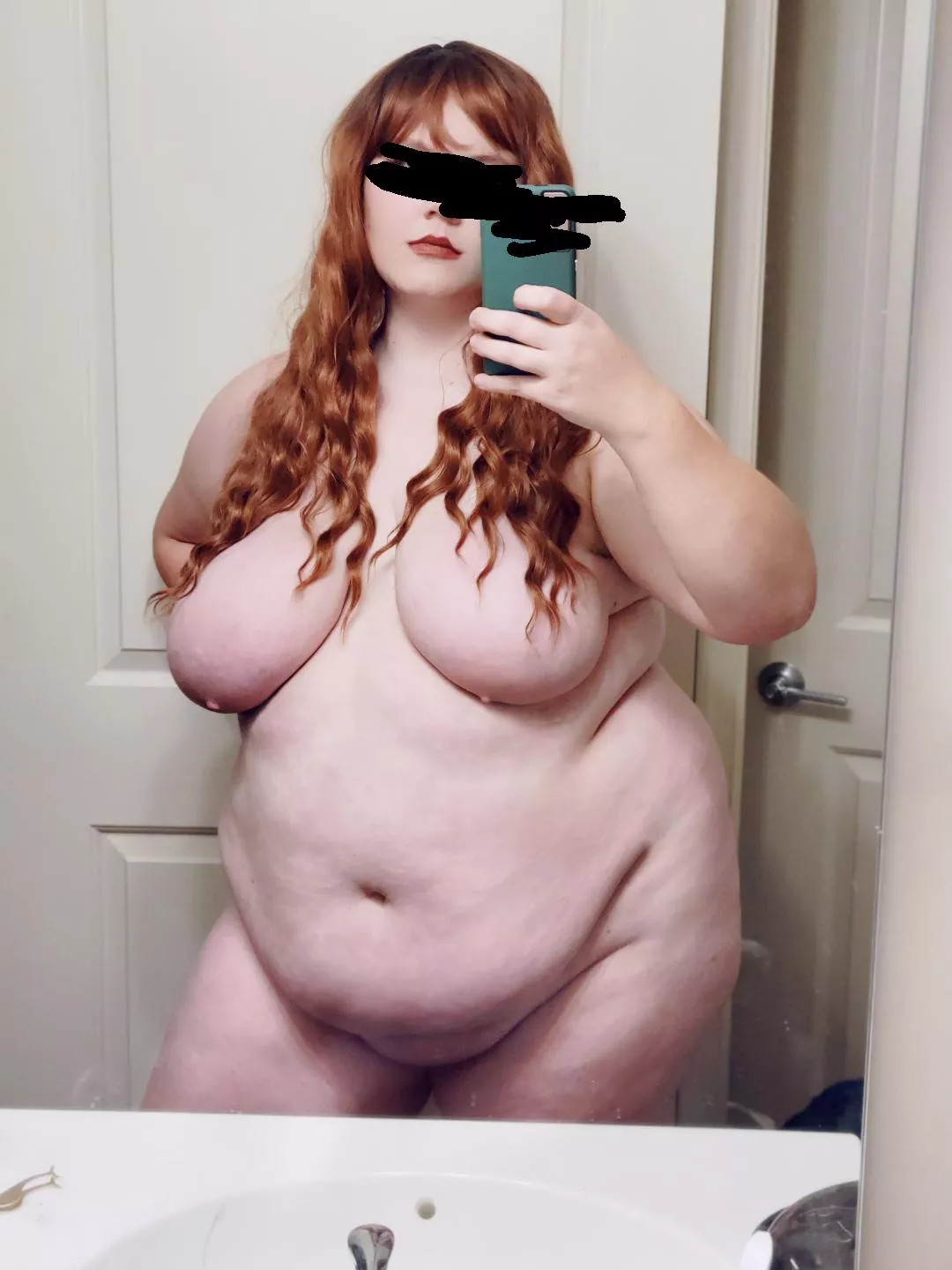 I gained weight, but it just makes me even more fuckable 😛