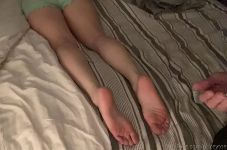 I got a sole massage tonight :)