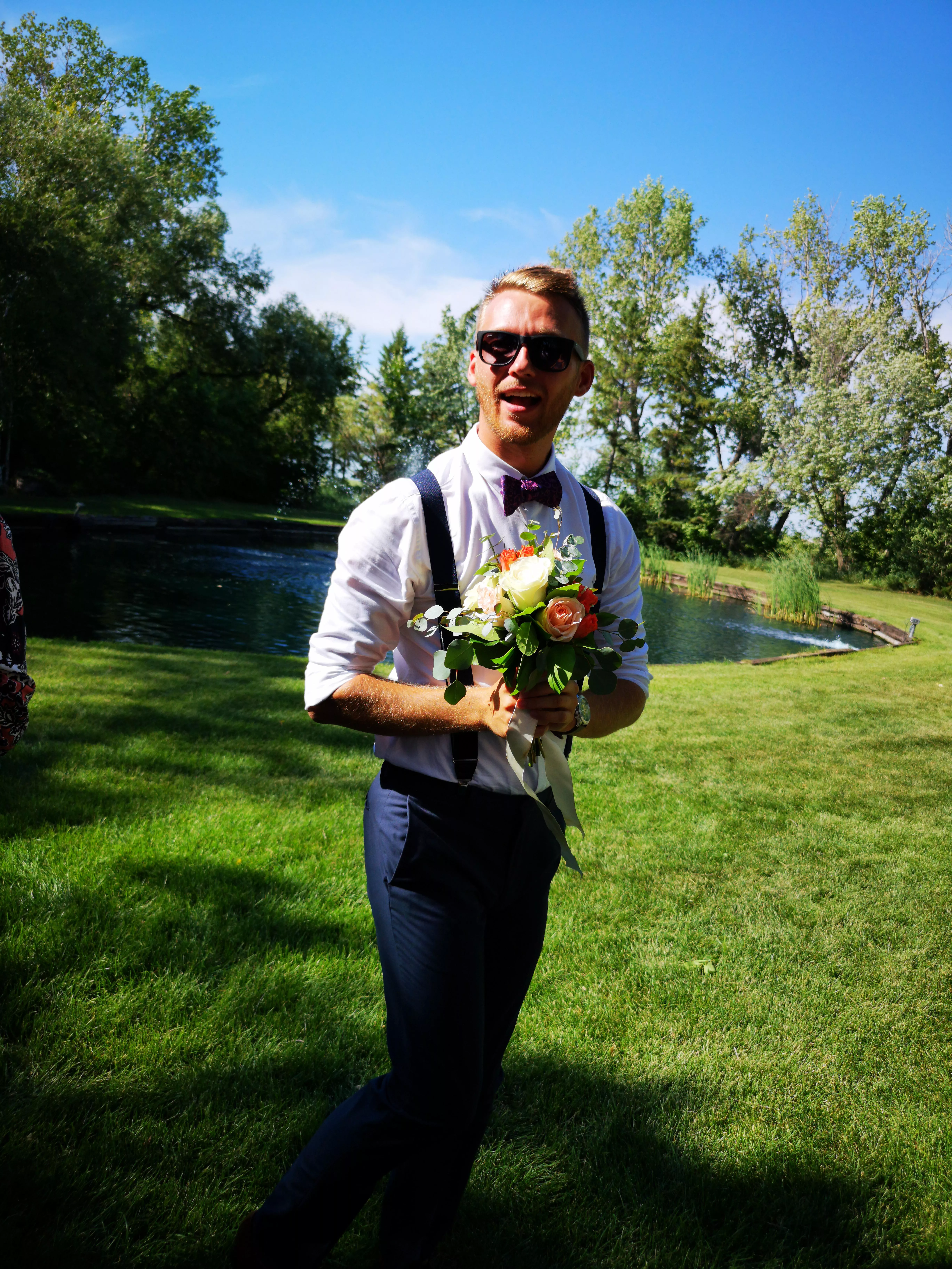 I got flowers