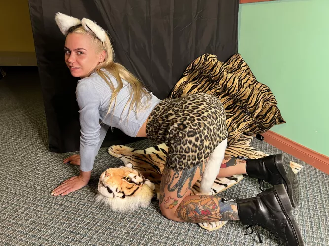 I got my first tail😼