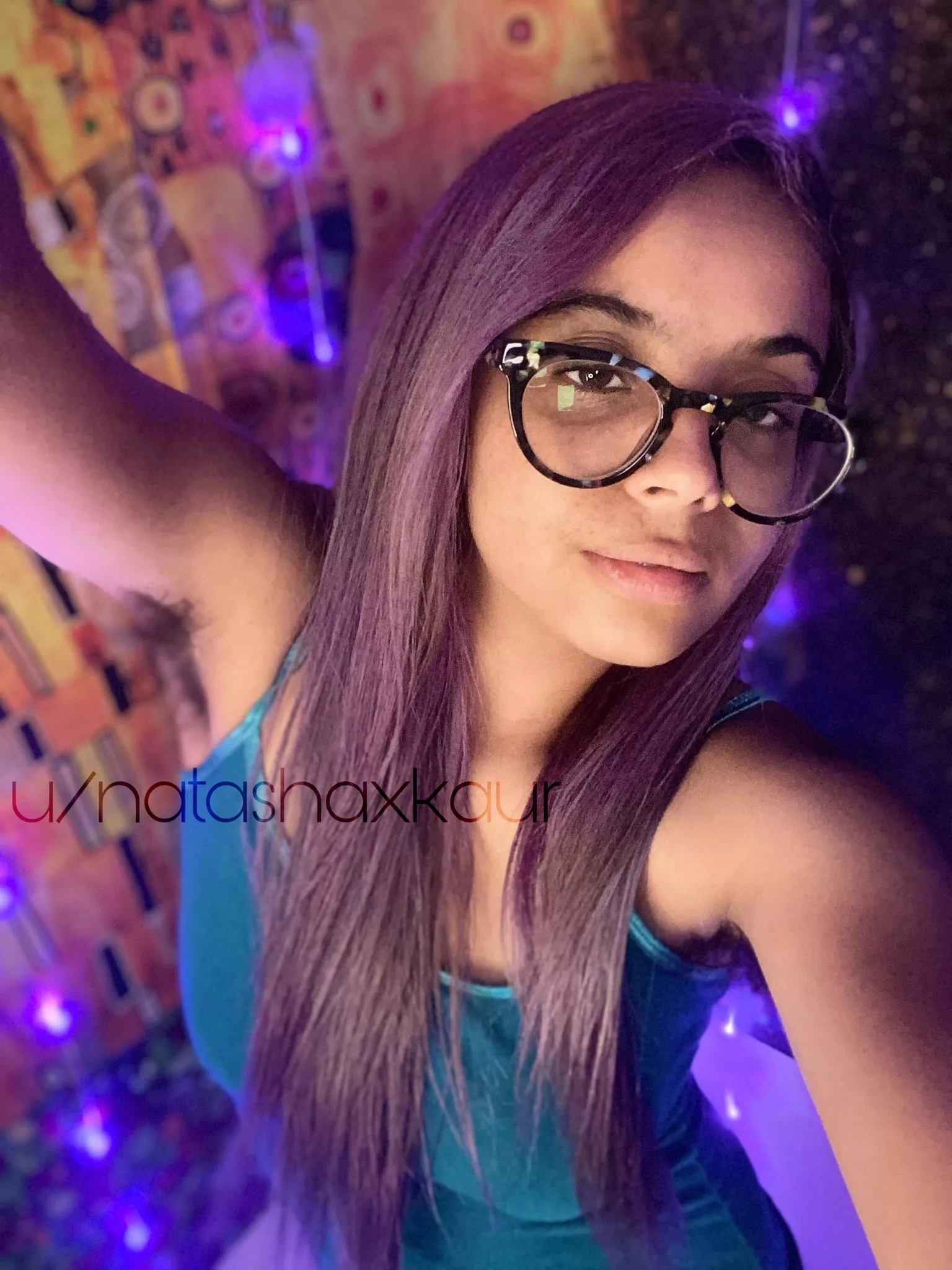 I got new glasses and straightened my hair for the first time in several months!