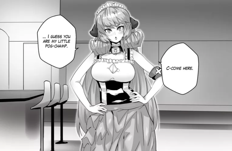 I guess you are her little pog champ.