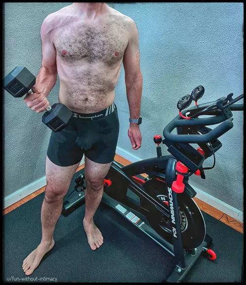 I have many hobbies but this was the easiest to capture📸 sweat and all 🥵💦