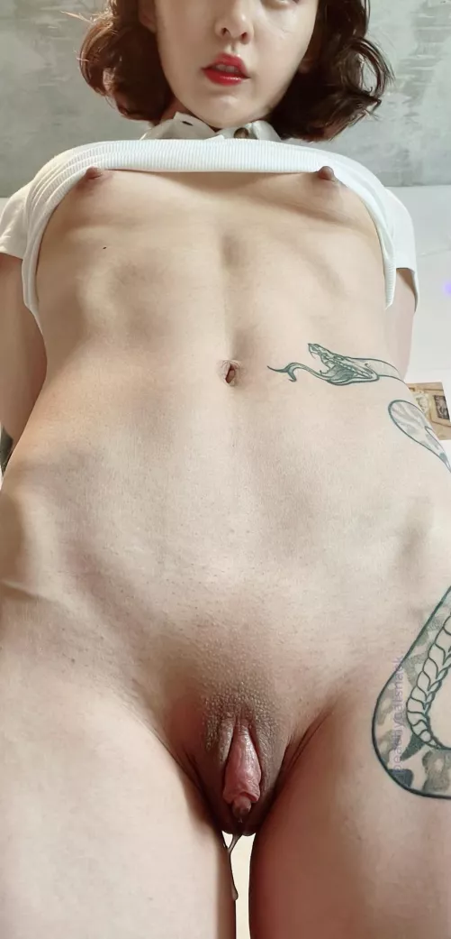 I hope my pussy isn’t too wet for you!