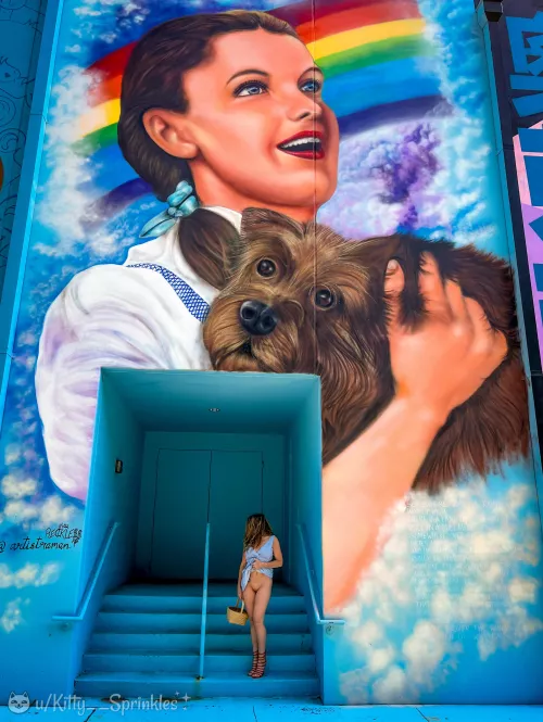 I hope that Wicked Witch doesn’t take my awesome ruby heels! (=^•^=) [f]