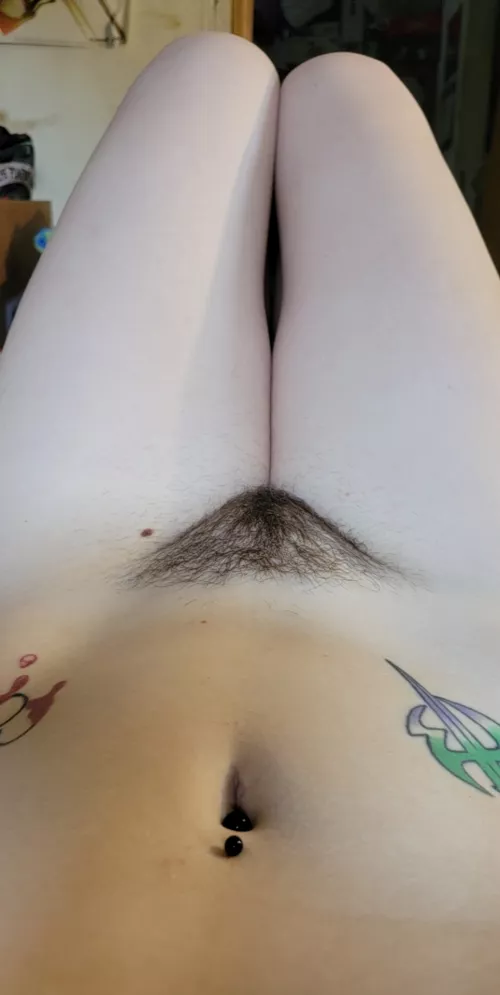 I hope you like my hairy mound