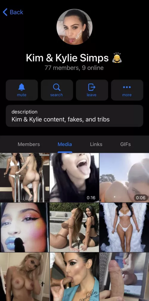 I just made a Kim and Kylie simp chat if anyone is open minded and wants to join then look in comments