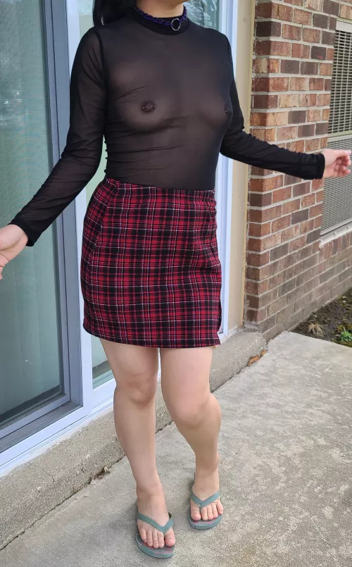 I just wanted to try it out in the sun!