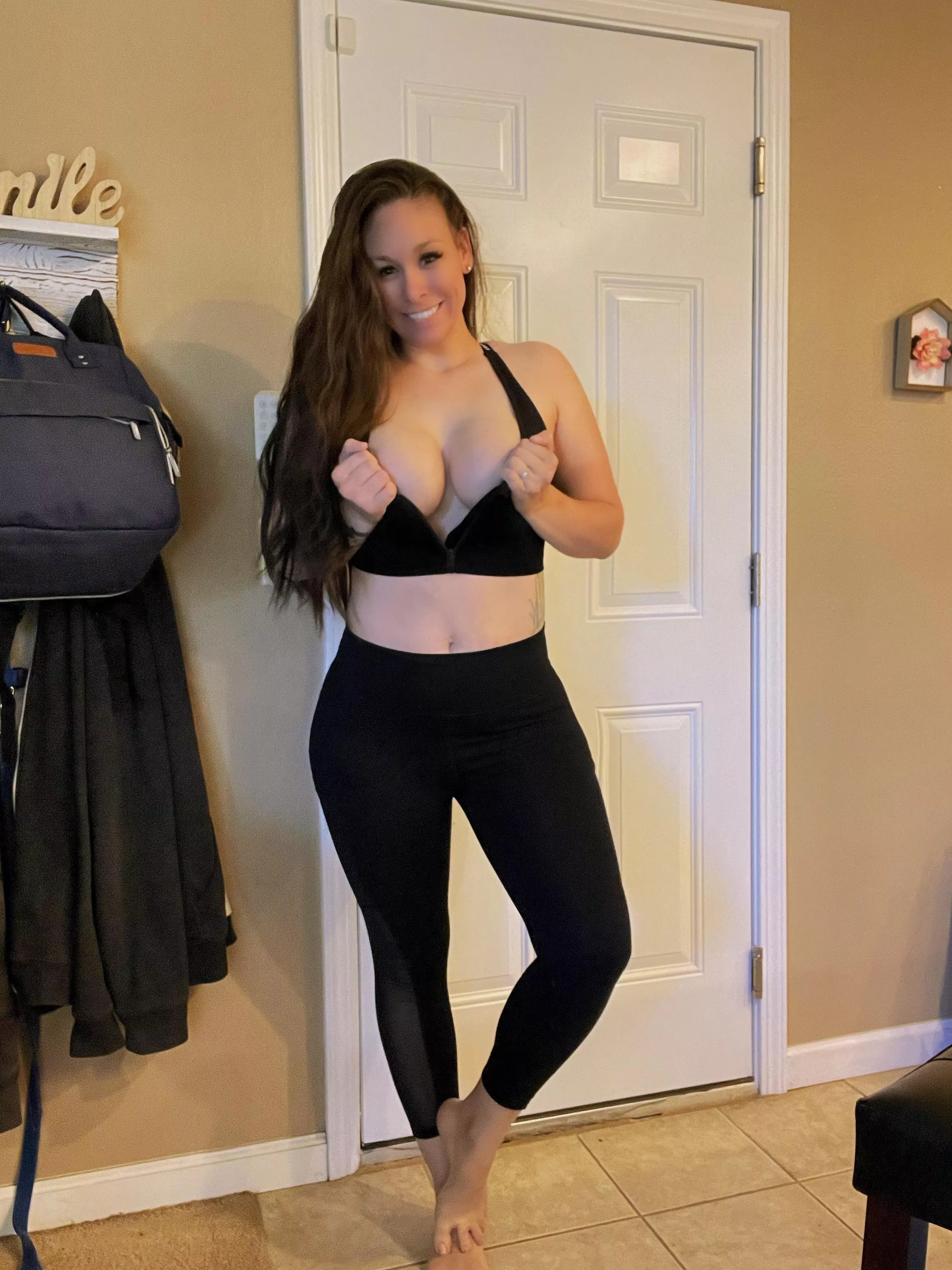 I live in yoga pants