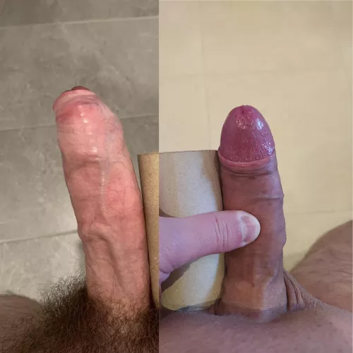 I lost to this thick cock. so here's the pic feat. u/eggcommercials
