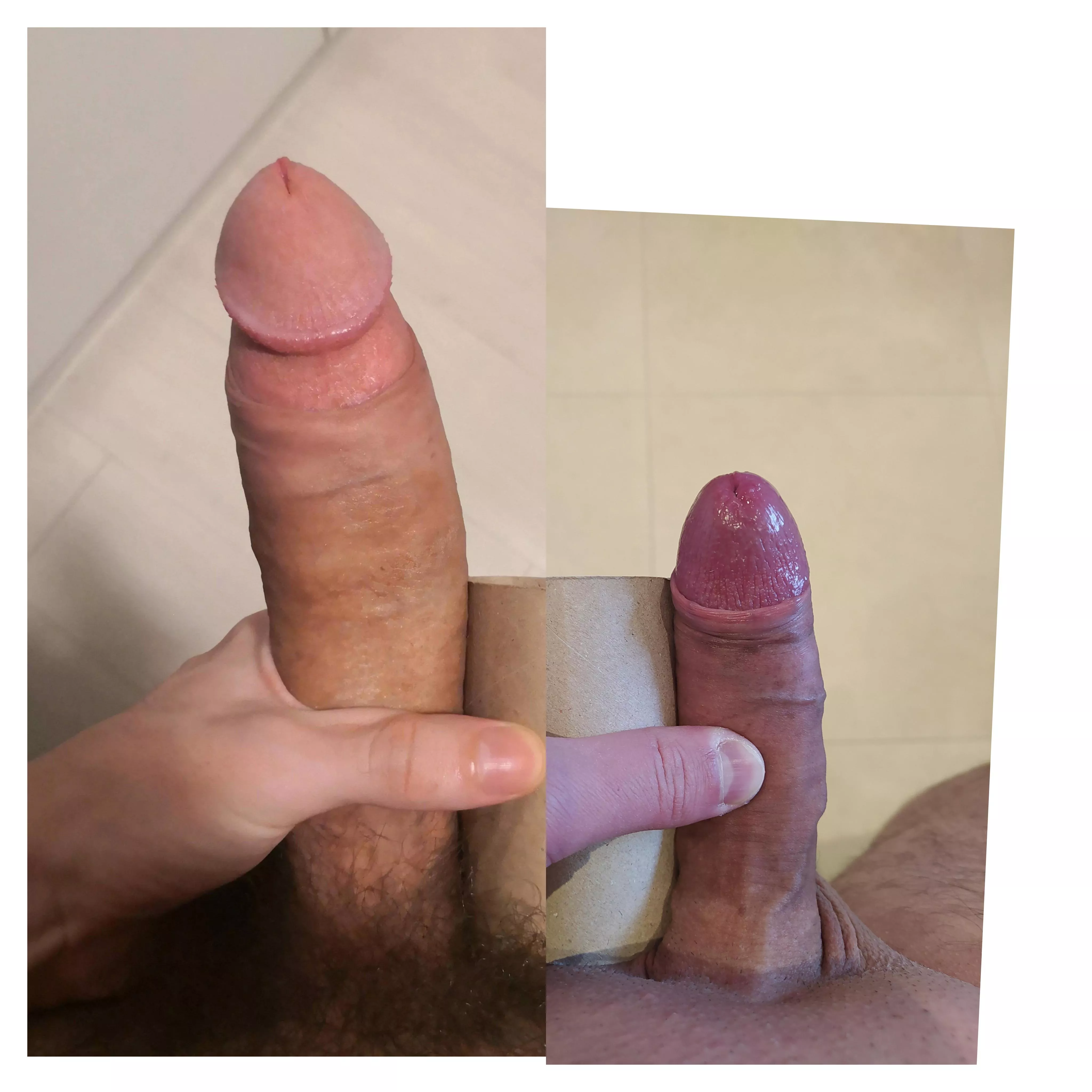 I love being dwarfed by really huge dicks. this time it's u/pmjc21 - dm or comment your first thoughts when you see this comparison? I love being dwarfed by really huge dicks. this time it's u/pmjc21 - dm or comment your first thoughts when you see this comparison?