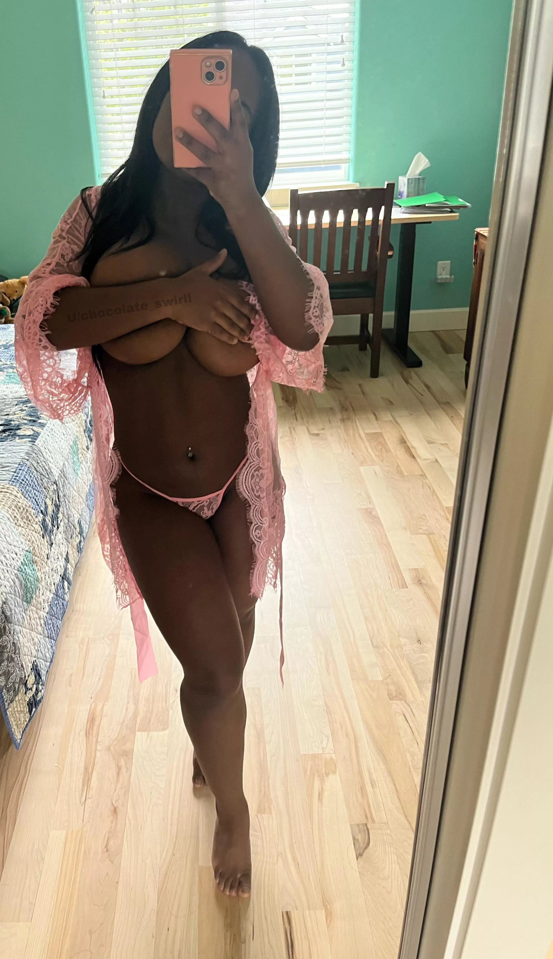 I love pink on me