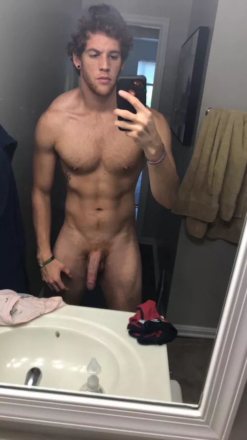 I love takin my dick out in front of a mirror