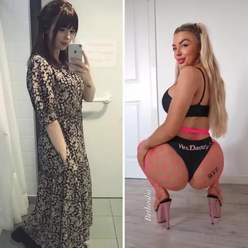 I love the new me. Thank God for fake tits, lip filler, botox, hair extensions, fake nails and a super high sex drive 😈 x