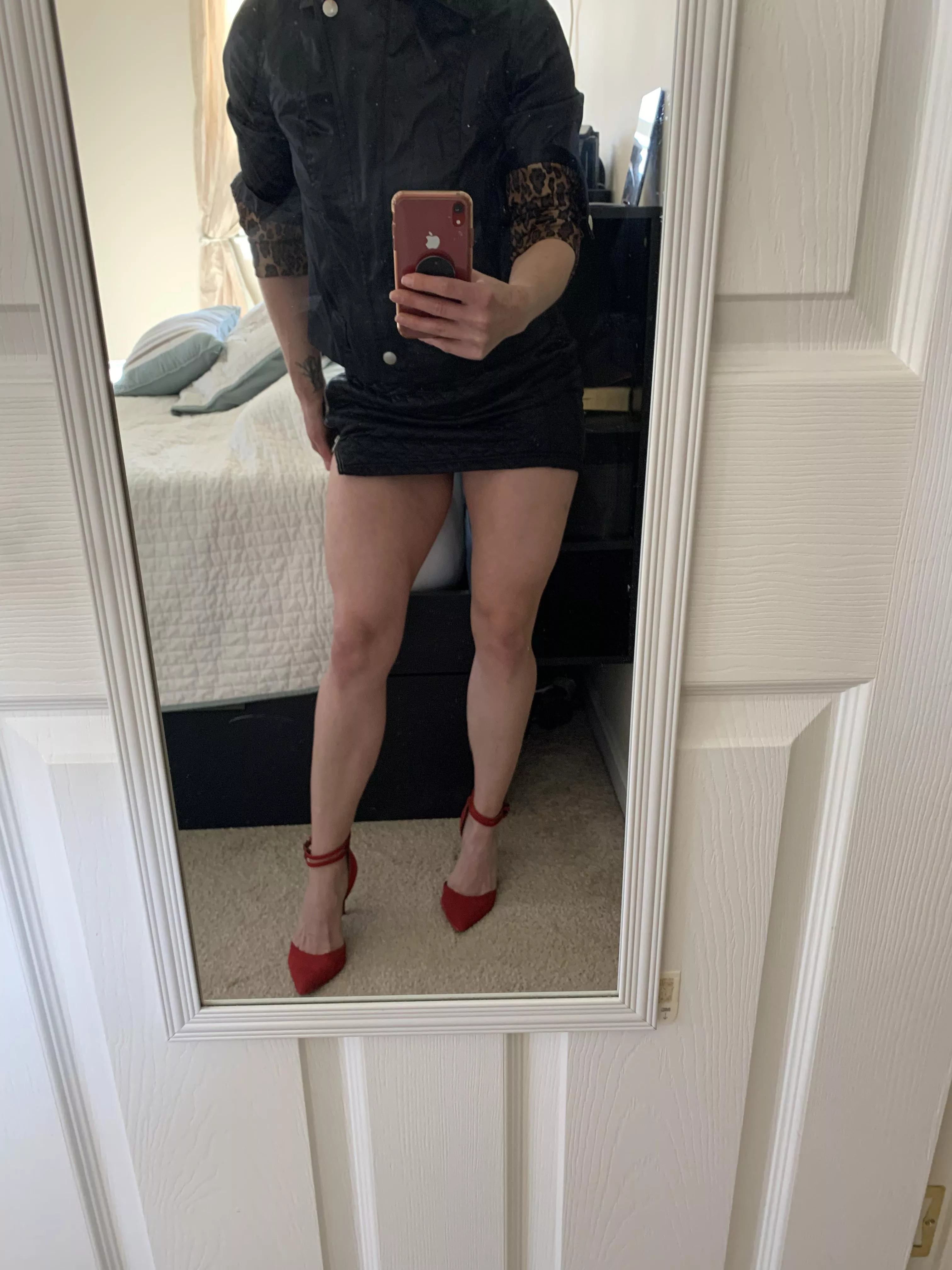 I love the two ankle strap accent on these heels