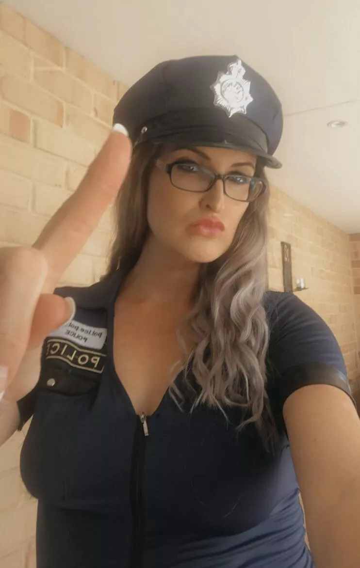 I love to give orders when I’m in uniform.