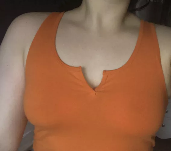 I may not have cleavage, but my B cups look good braless just in time [F]or summer 🌹
