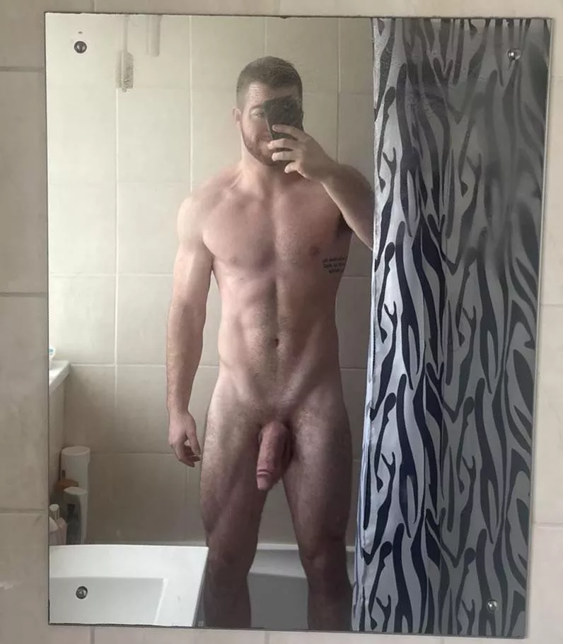 I need a guy to join me in the shower